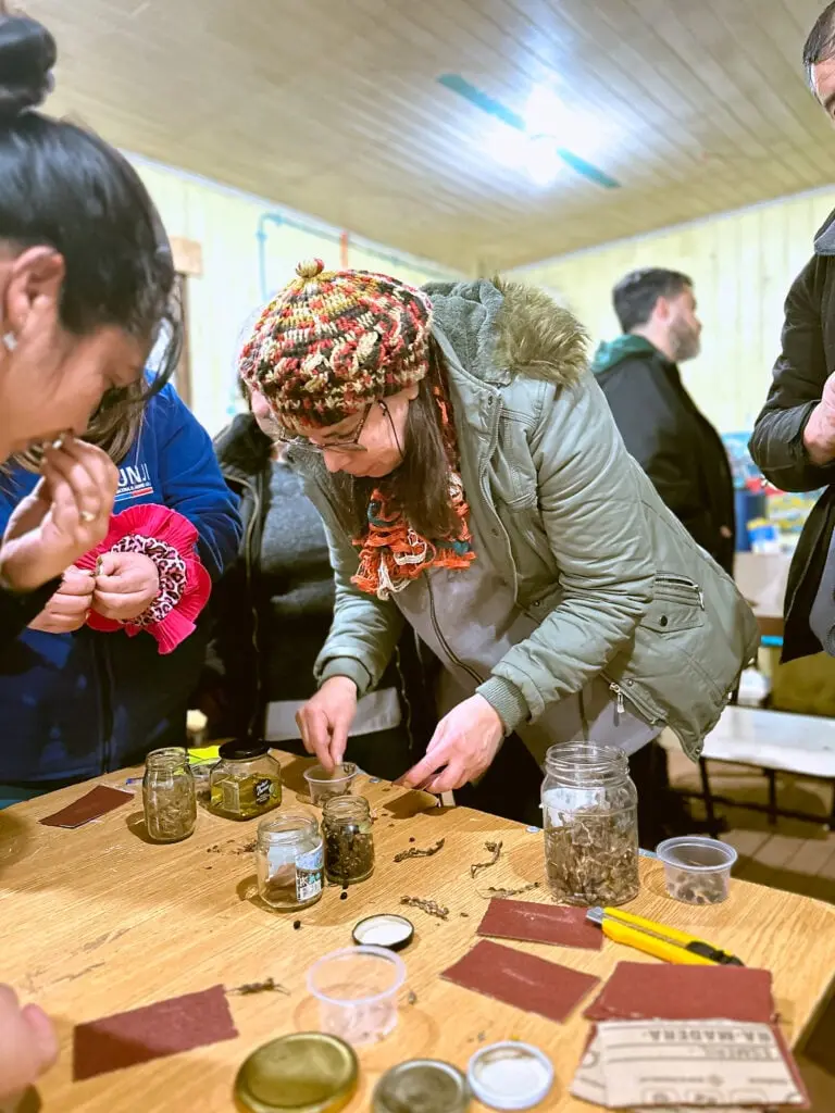 Bosquentrama en acción